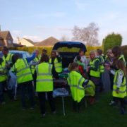 Smaller image of litter pickers volunteers